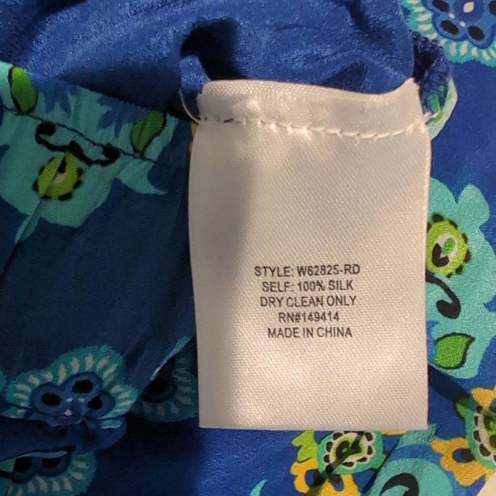 Johnny Was Silk Pants, XL - Picture 3 of 6